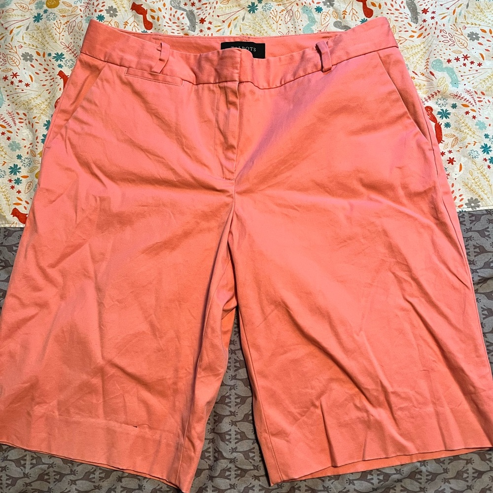Pink Talbots shorts. Size 6